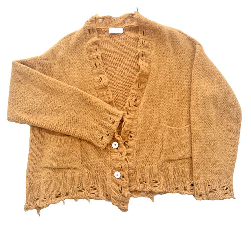 Bare knuckles cardigan yellow - bare,